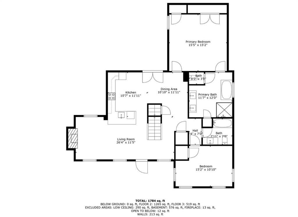 525 Medlock Road Decatur, GA 30030 - Photo 48 of 50 a picture of a floor plan