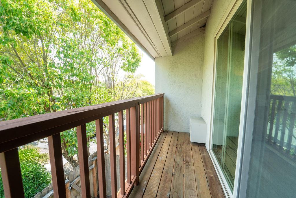 1005 Golf Course Drive Rohnert Park, CA 94928 - Photo 24 of 44 a view of balcony with wooden floor