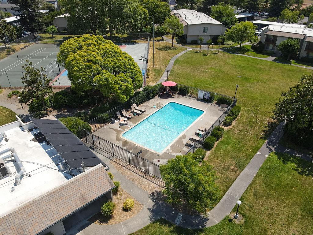 1005 Golf Course Drive Rohnert Park, CA 94928 - Photo 37 of 44 an aerial view of a house