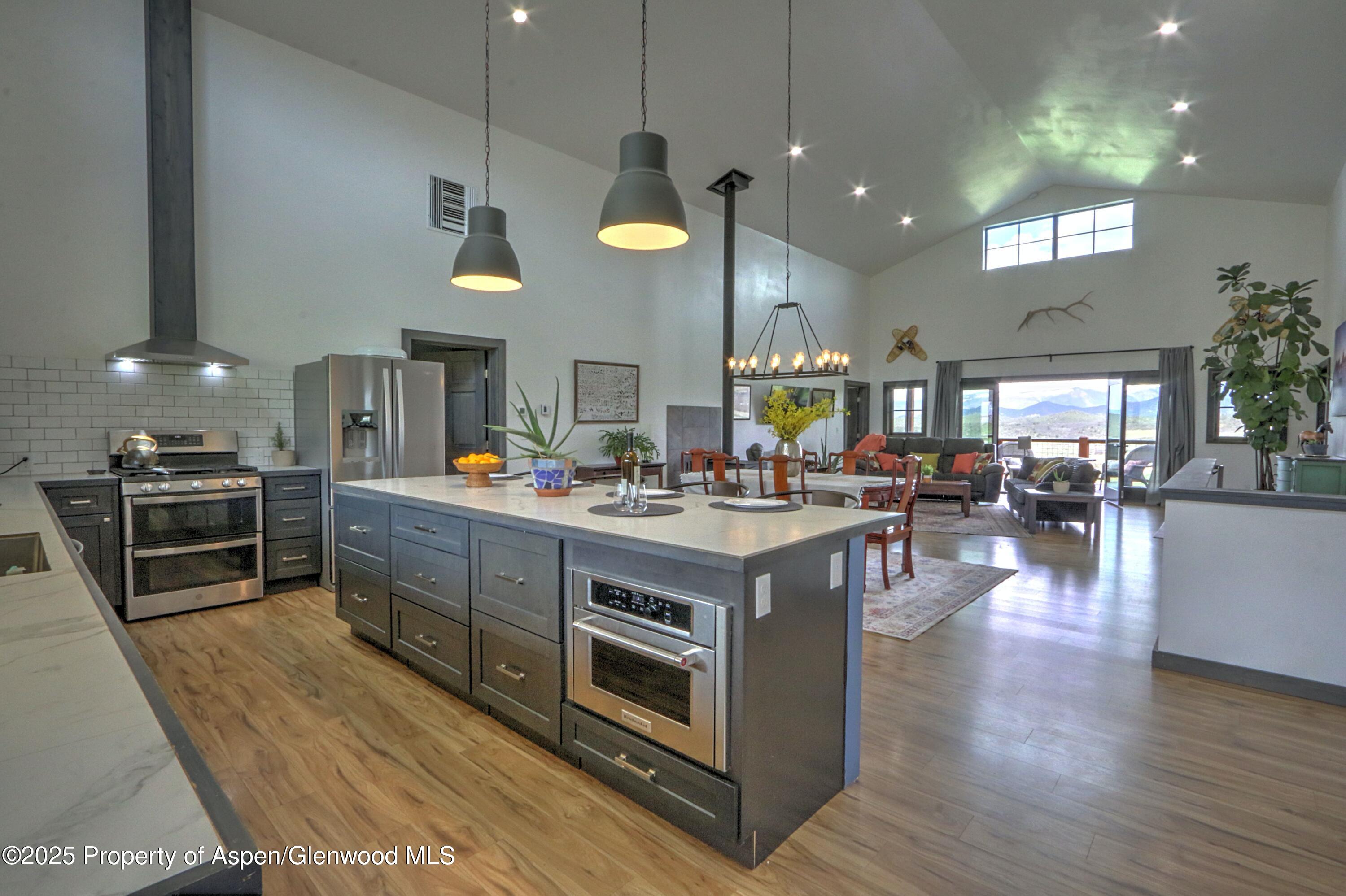 7315 County Road 312 New Castle, CO 81647 - Photo 13 of 75 Kitchen - dining - living