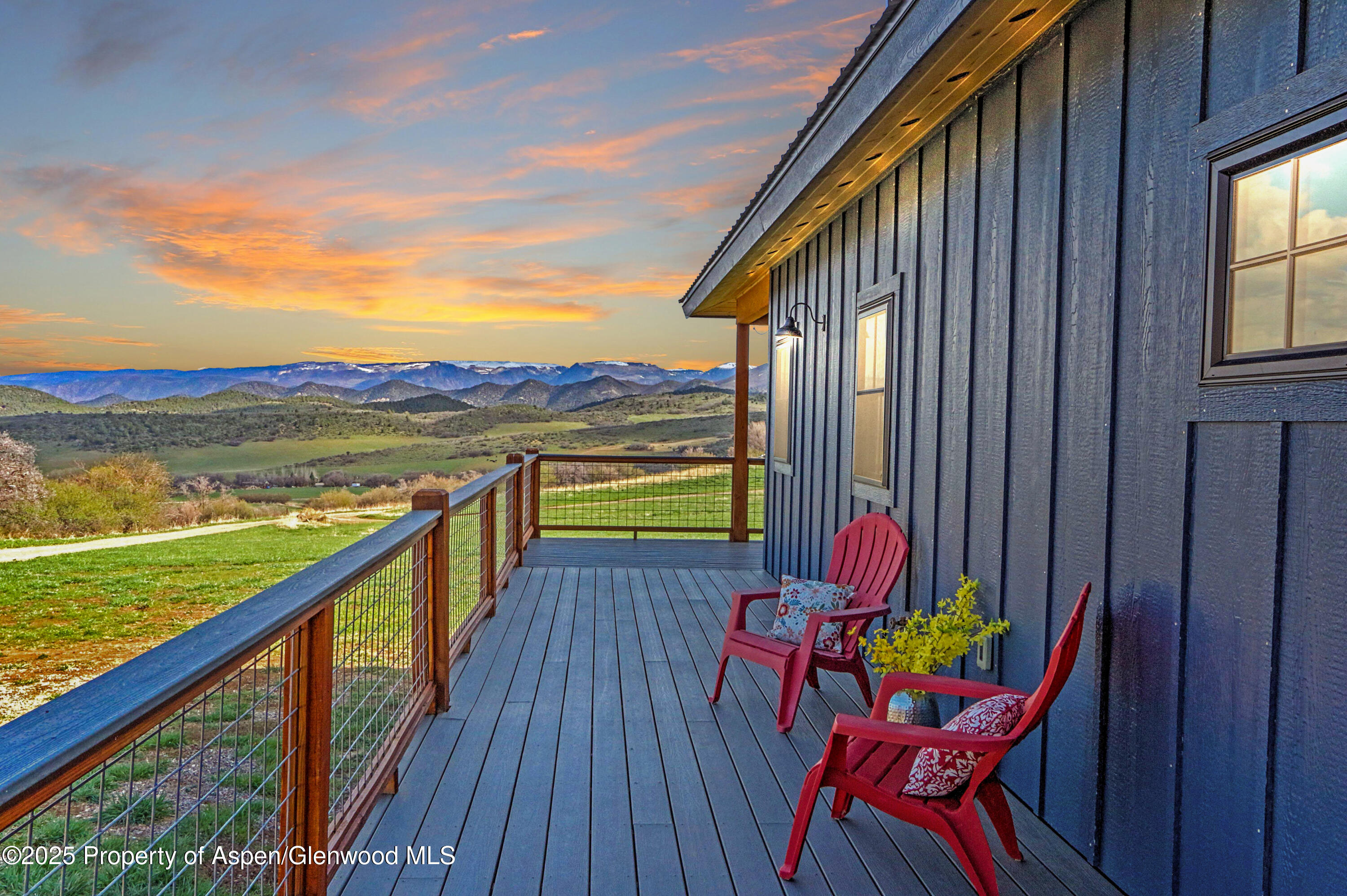 7315 County Road 312 New Castle, CO 81647 - Photo 41 of 75 Dusk deck view