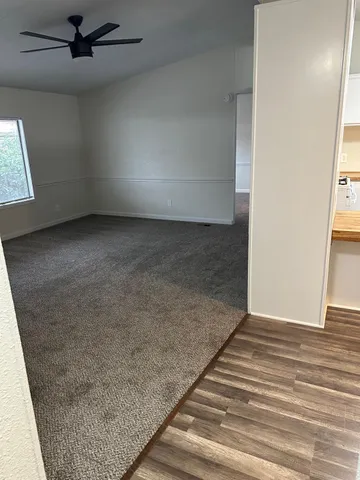 a view of empty room