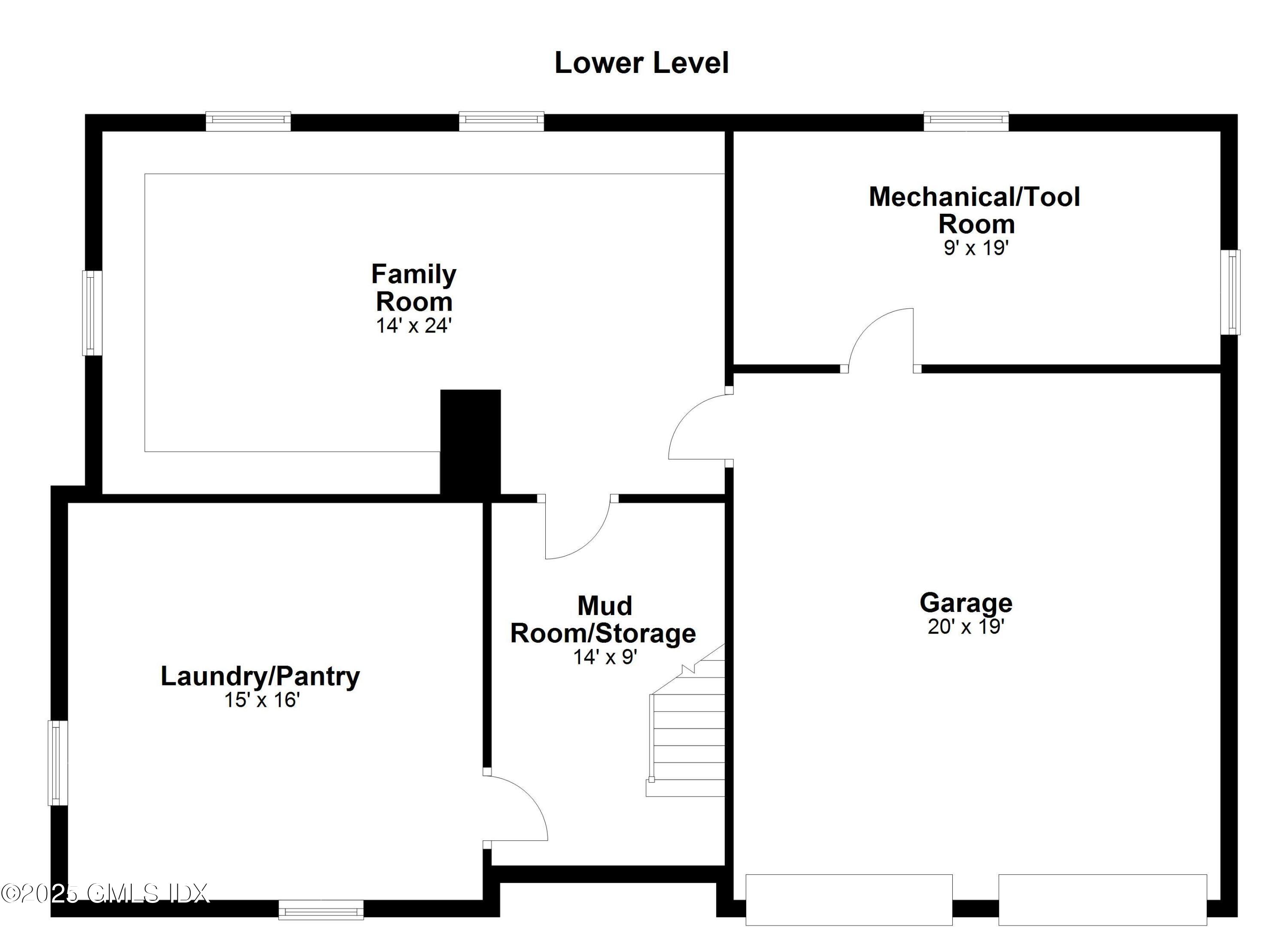 65 Lockwood Lane Riverside, CT 06878 - Photo 30 of 31 Floor Plan Lower Level