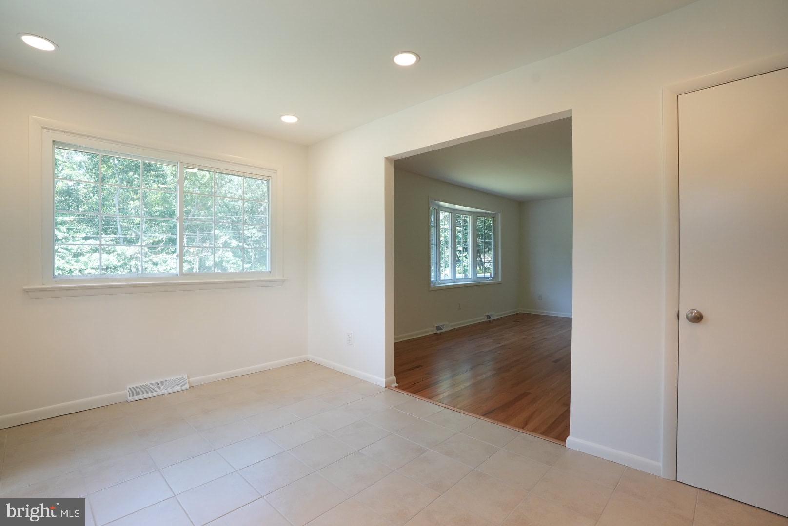 Dining to left, living room ahead