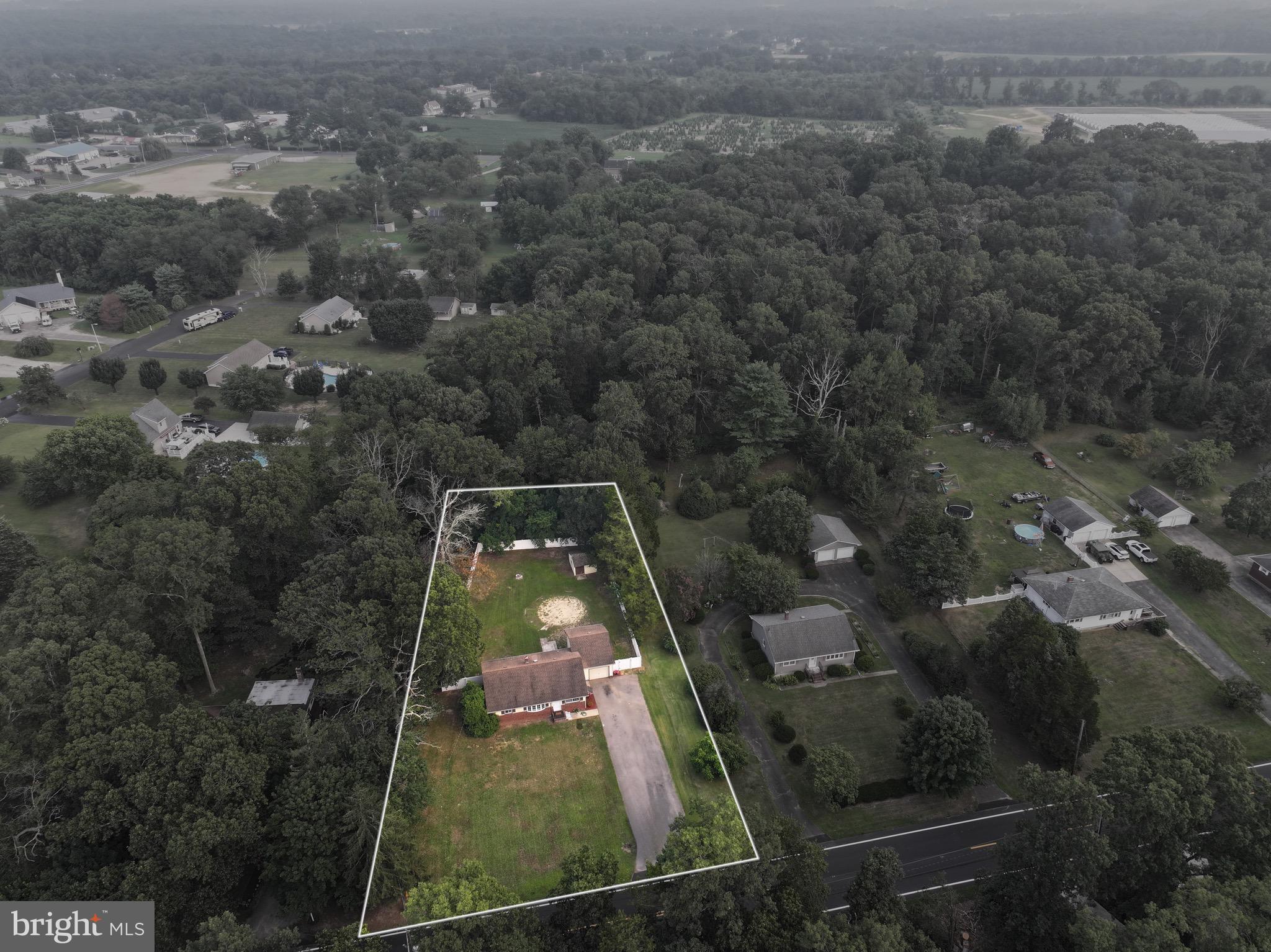 90 Parvin Mill Road Bridgeton, NJ 08302 - Photo 51 of 55 Property Line View