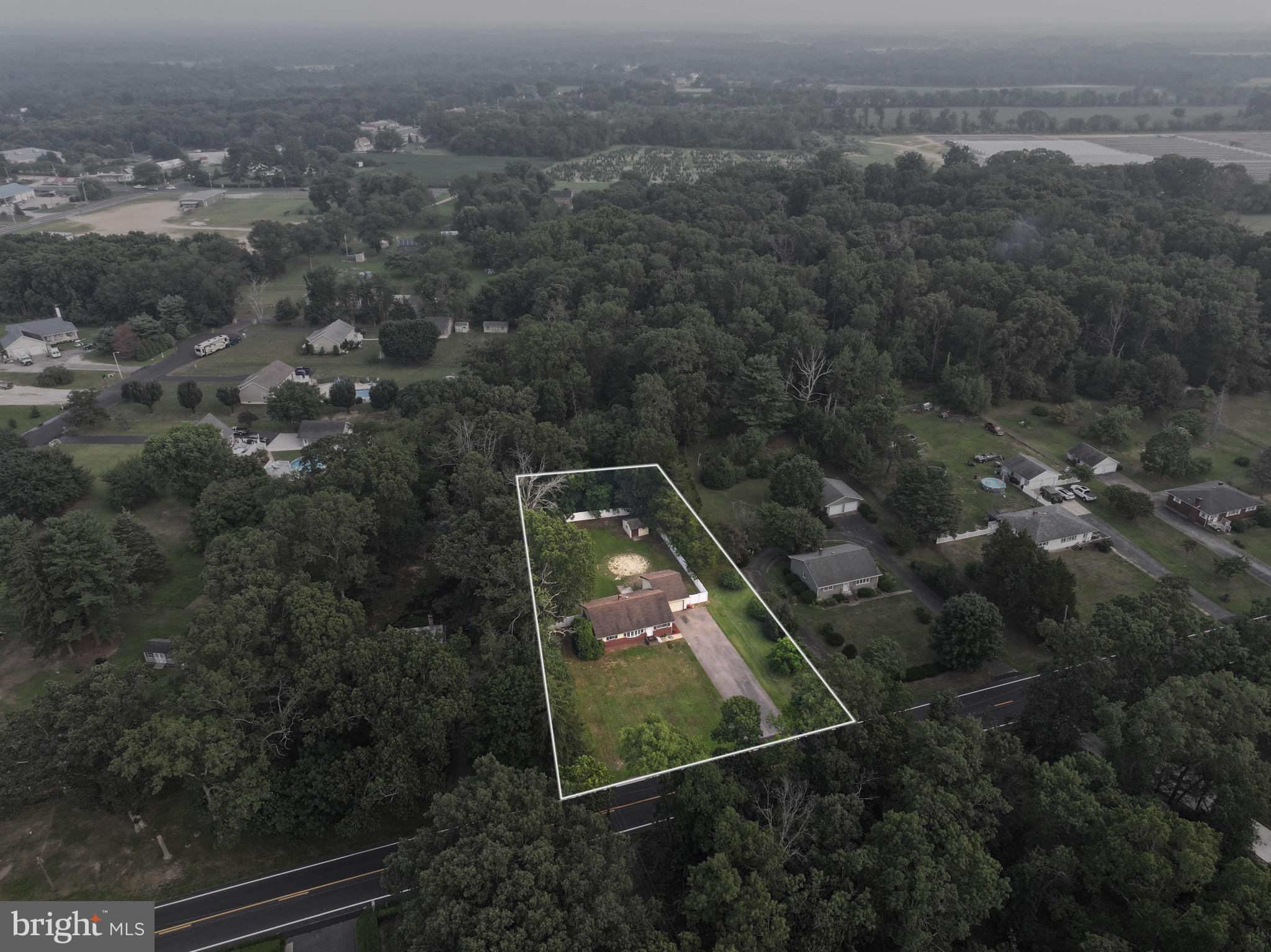 90 Parvin Mill Road Bridgeton, NJ 08302 - Photo 52 of 55 Property Line View