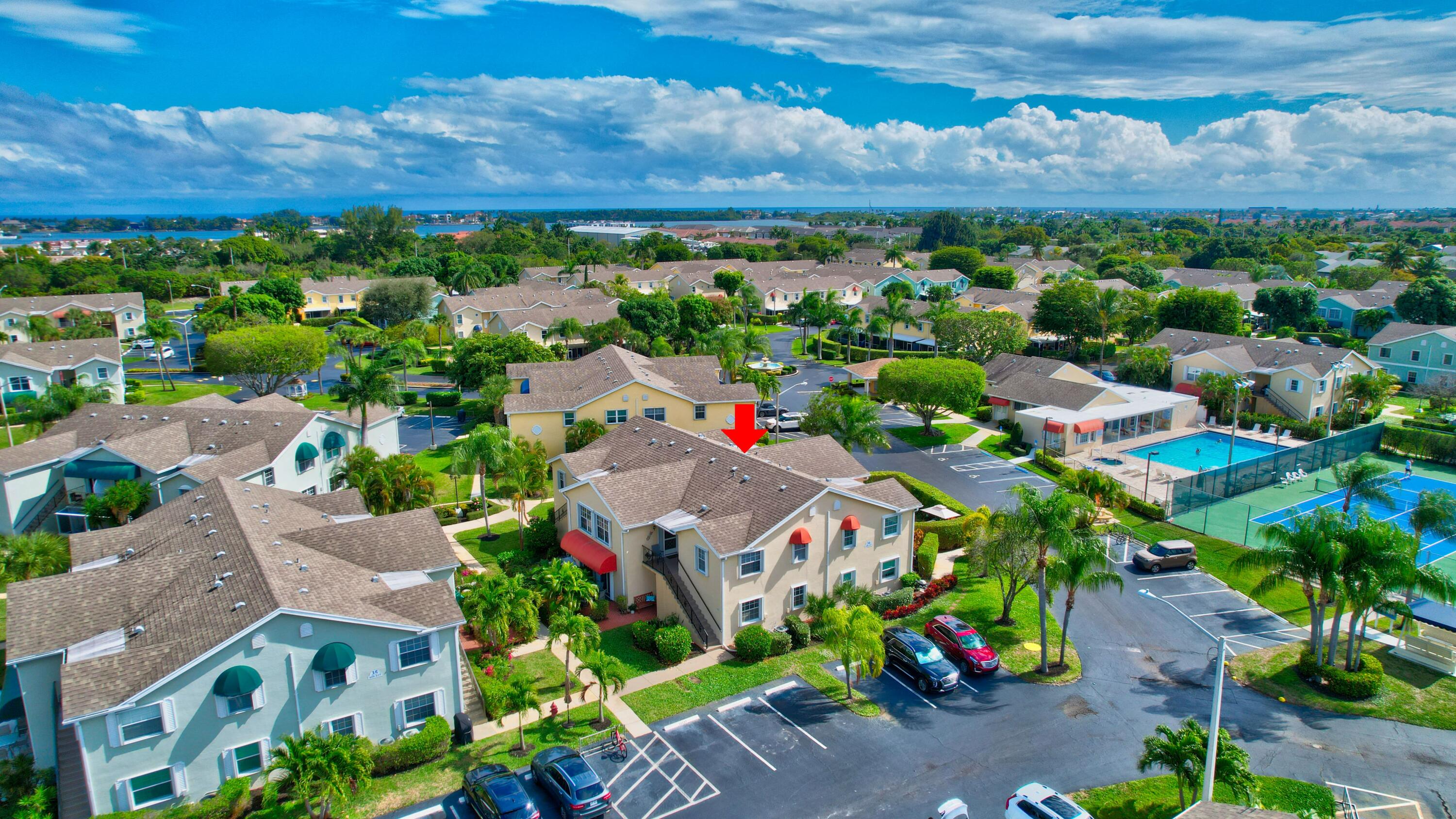 604 Waterside Drive, Unit 604 Hypoluxo, FL 33462 - Photo 16 of 21 Assigned Parking Right out fron