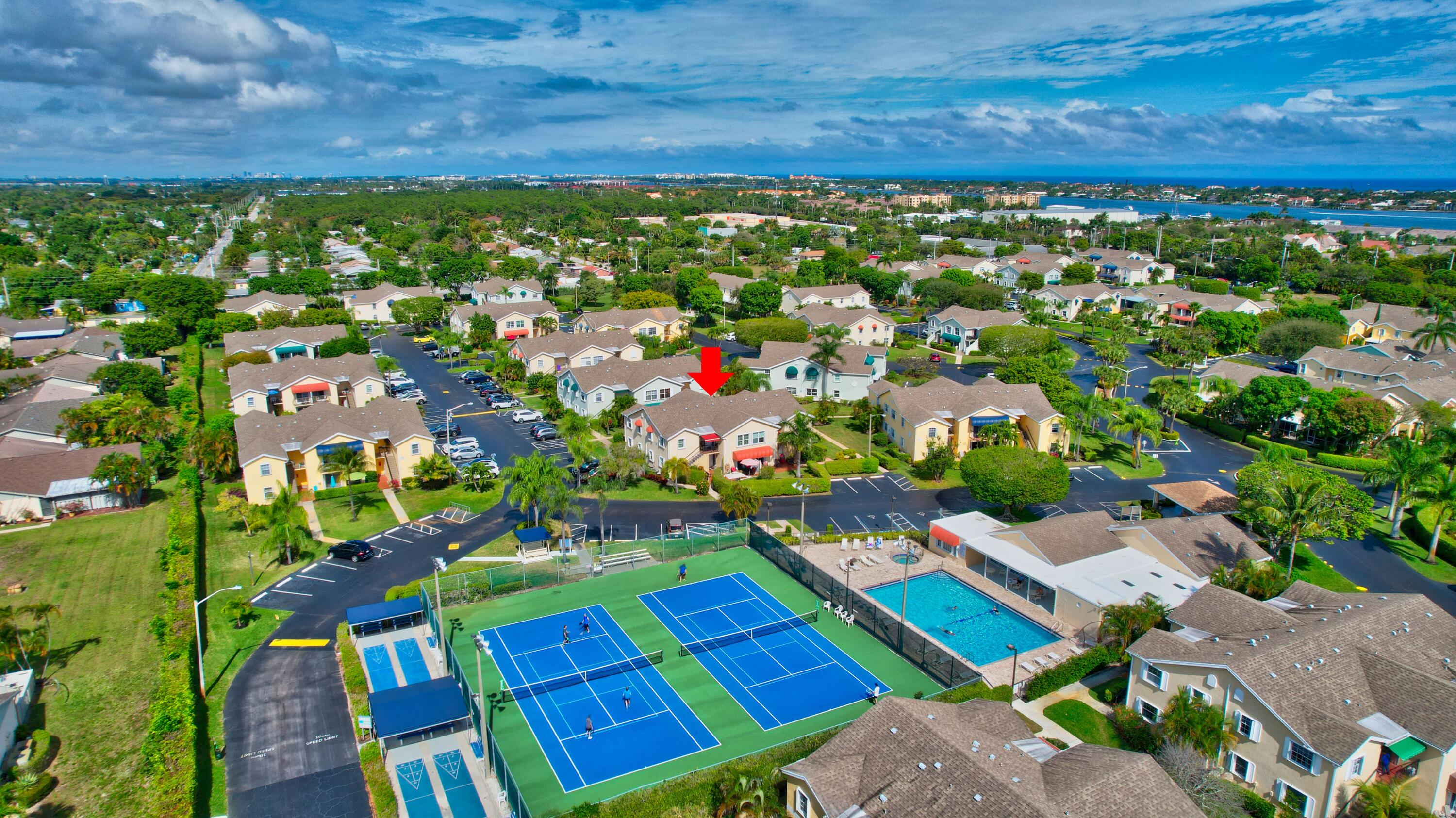 604 Waterside Drive, Unit 604 Hypoluxo, FL 33462 - Photo 18 of 21 Tennis Courts