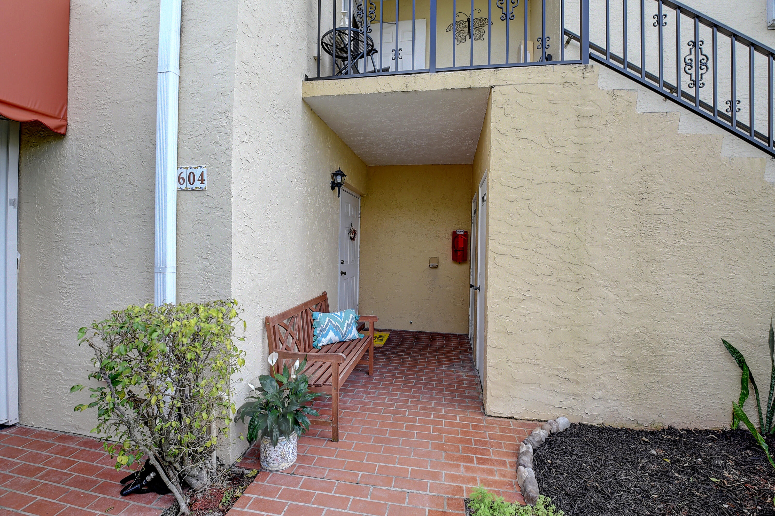 604 Waterside Drive, Unit 604 Hypoluxo, FL 33462 - Photo 4 of 21 Private entrance with Storage