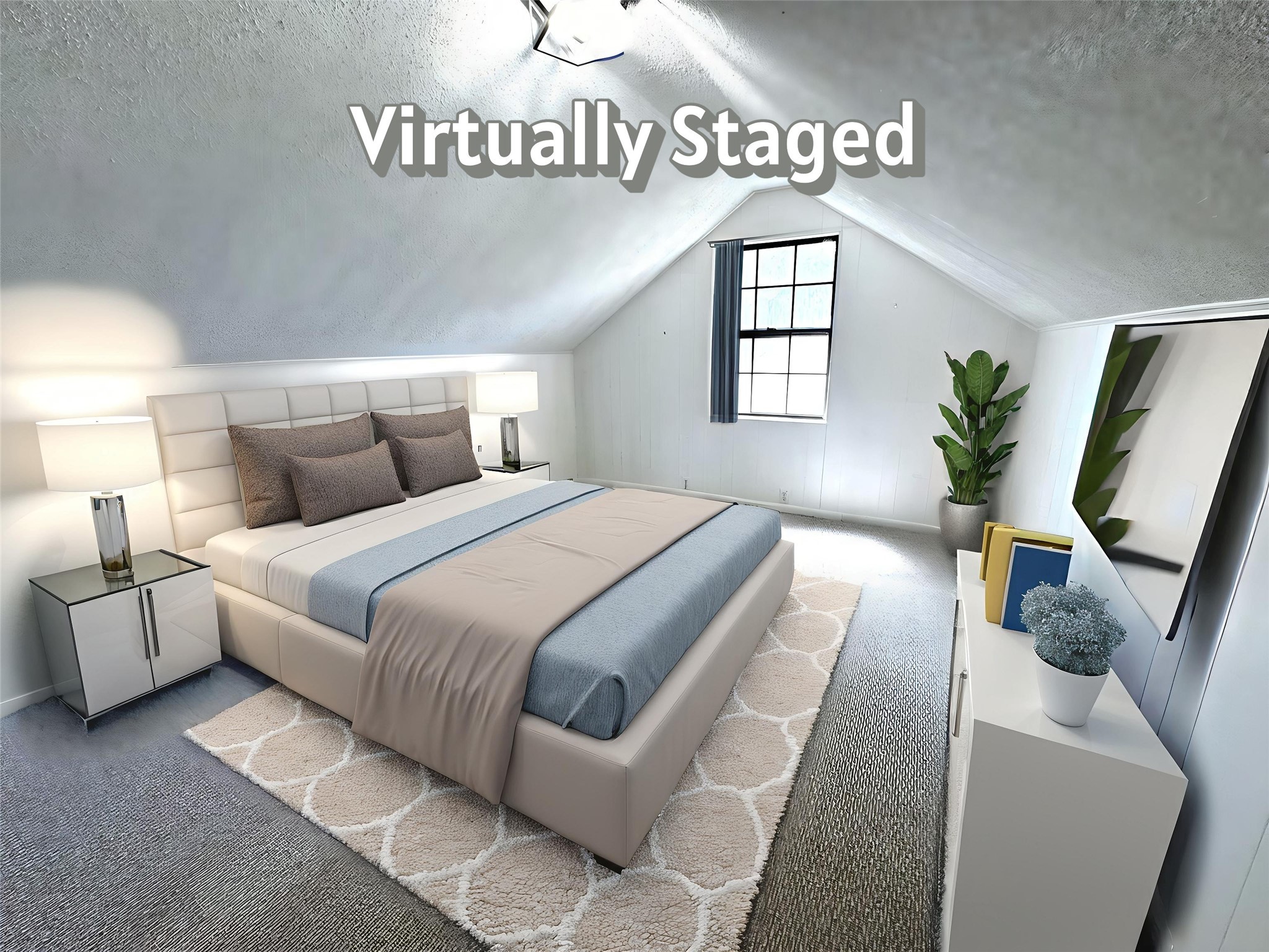 1207 Half Moon Drive Wharton, TX 77488 - Photo 45 of 50 a spacious bedroom with a bed a mirror and a window