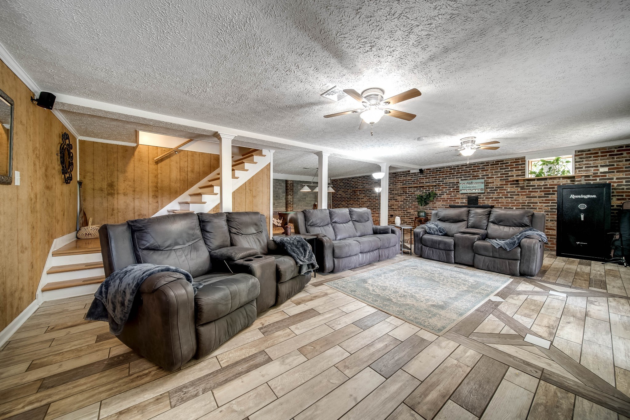 554 Hickman Shores Road Dover, TN 37058 - Photo 41 of 93 a living room with furniture and a chandelier