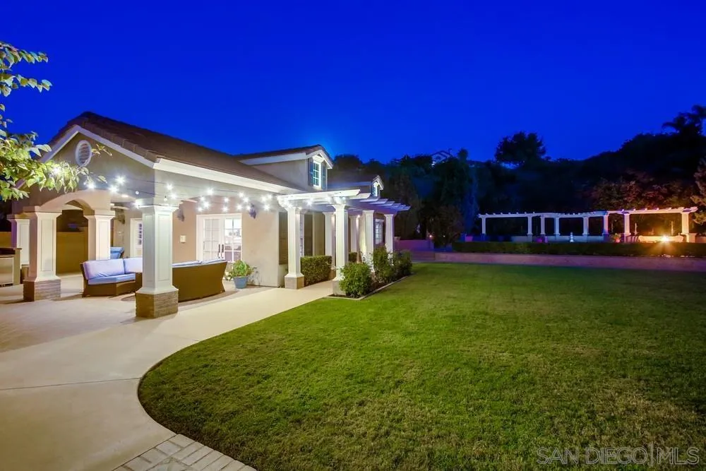14476 Trailwind Road Poway, CA 92064 - Photo 13 of 61 a view of a house with backyard and porch