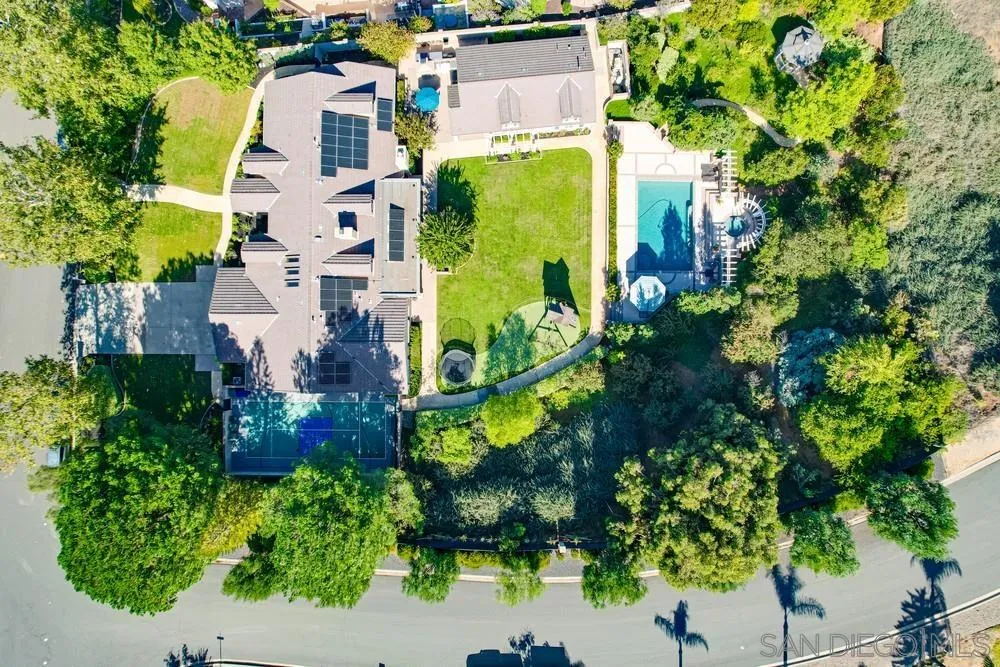 14476 Trailwind Road Poway, CA 92064 - Photo 59 of 61 an aerial view of a residential apartment building with a yard and garden