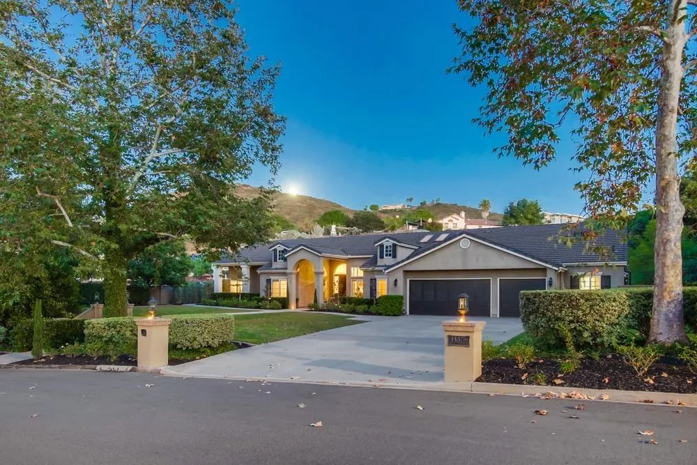 14476 Trailwind Road Poway, CA 92064 - Photo 61 of 61 a front view of a house with a garden