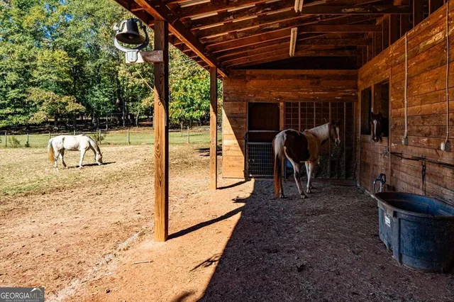 a view of storage and utility room