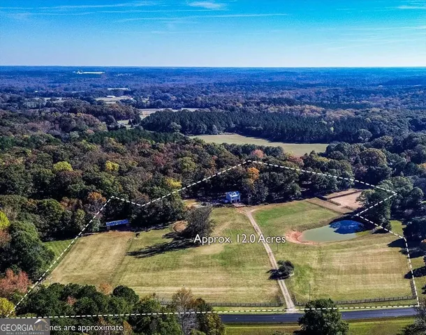 a view of a barn house