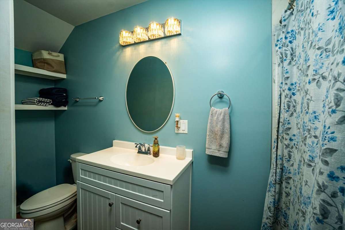 161 Archer Grove Road Athens, GA 30607 - Photo 6 of 56 a bathroom with a sink toilet and mirror