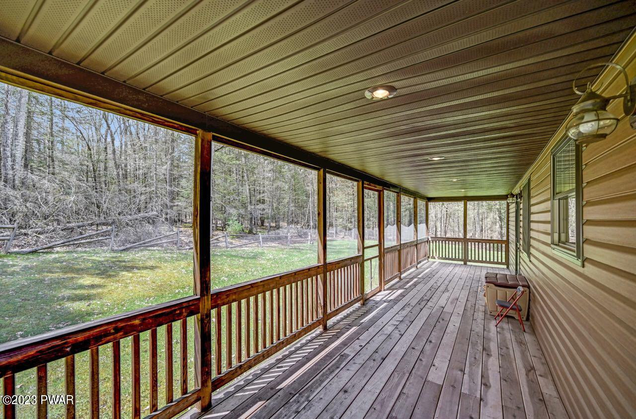 35 Spring Brook Road Milanville, PA 18443 - Photo 41 of 54 Back Porch