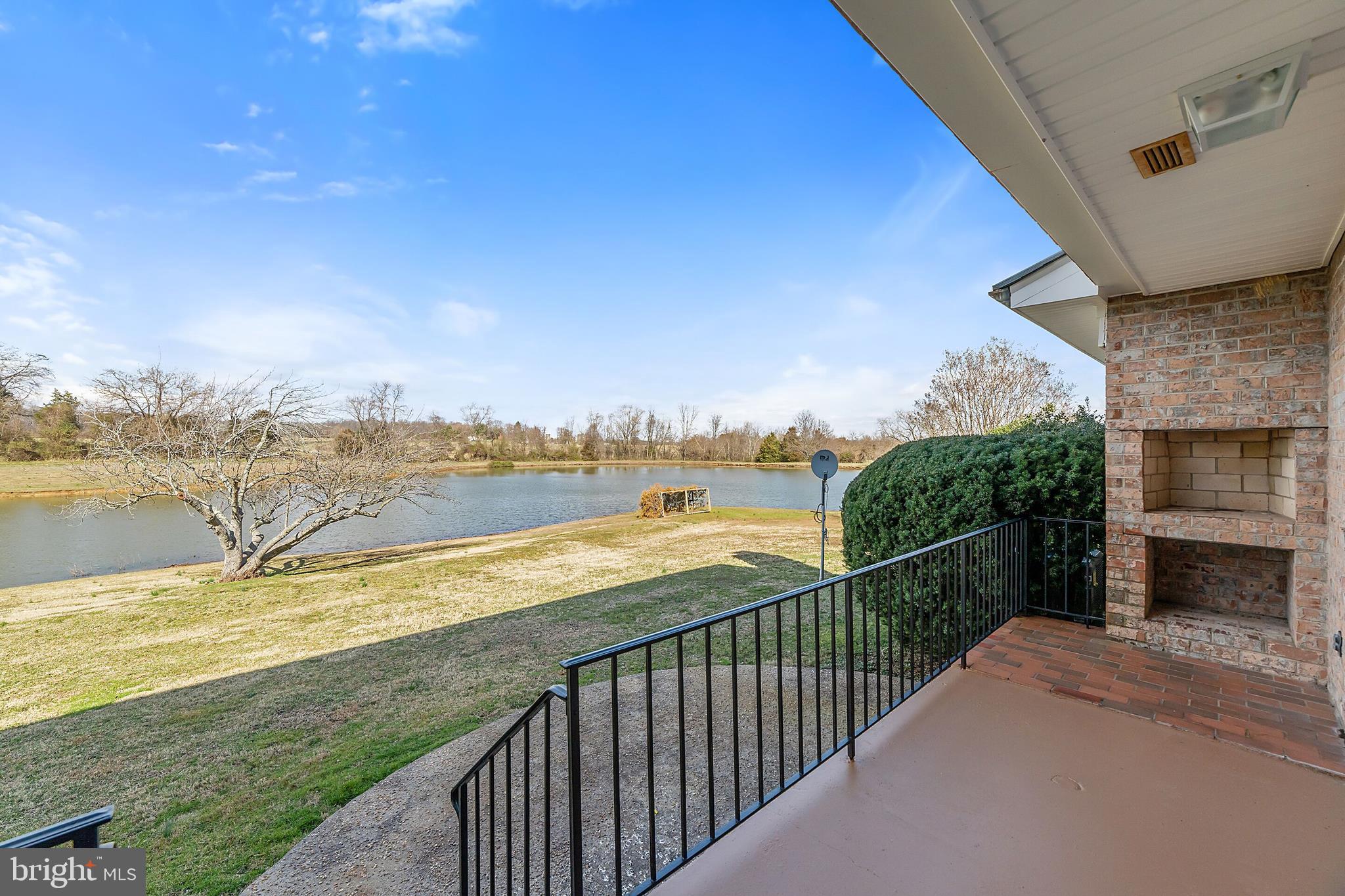 9861 Meetze Road Midland, VA 22728 - Photo 42 of 50 Rear porch overlooking lake