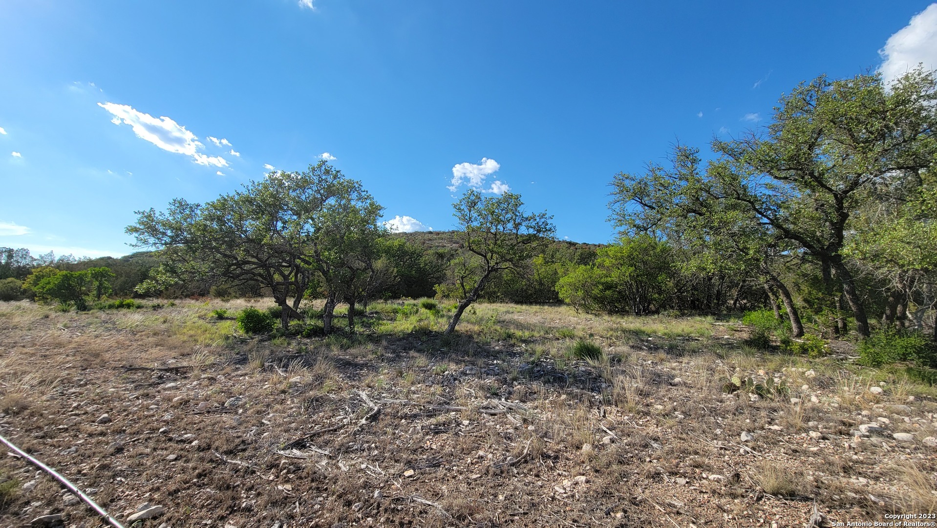 29 Oak Bend Rocksprings, TX 78880 - Photo 16 of 27 a view of a yard with a tree