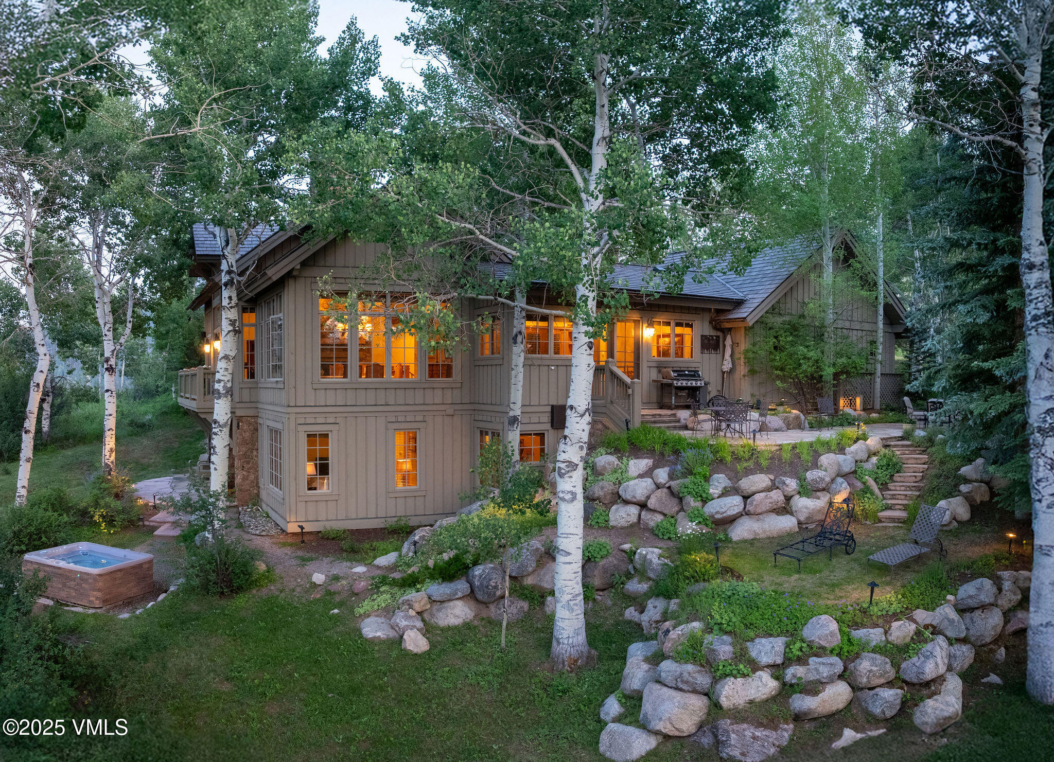 273 Bearden Road Edwards, CO 81632 - Photo 21 of 26 2506_273_bearden_aerial_summer_b