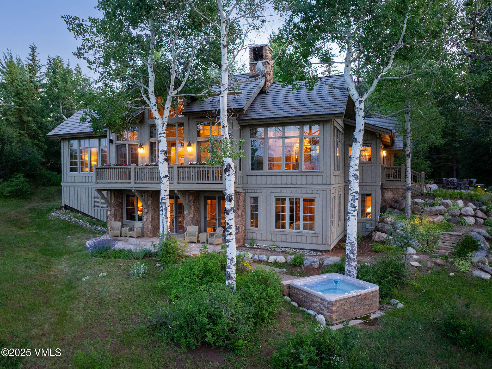 273 Bearden Road Edwards, CO 81632 - Photo 22 of 26 2506_273_bearden_aerial_summer_c