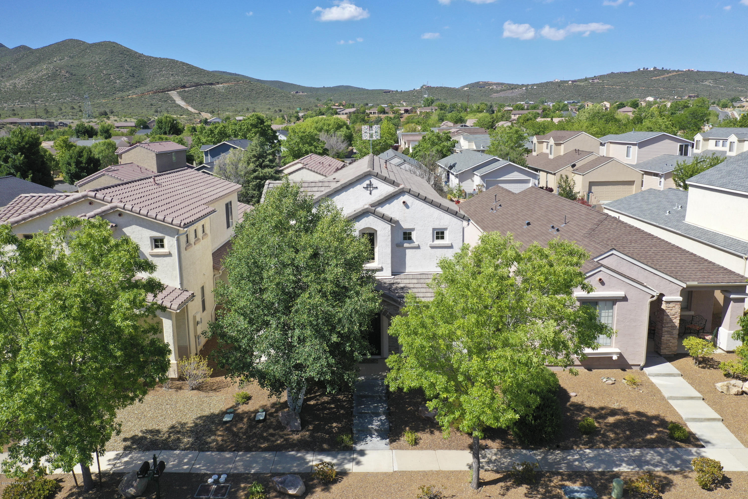 7257 Woolsey Ranch Road Prescott Valley, AZ 86314 - Photo 2 of 31 an aerial view of multiple house