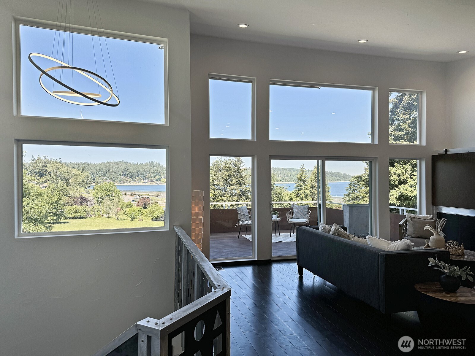 1649 Stewart Road Freeland, WA 98249 - Photo 14 of 40 a living room with furniture and a large window