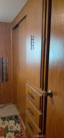 a view of two chairs in a room