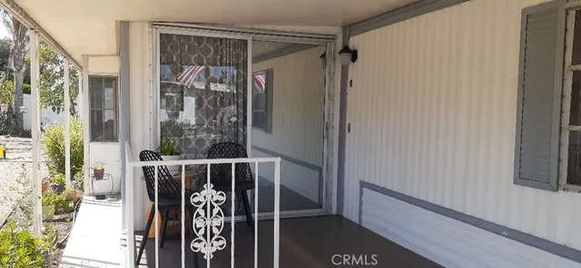 a view of front door