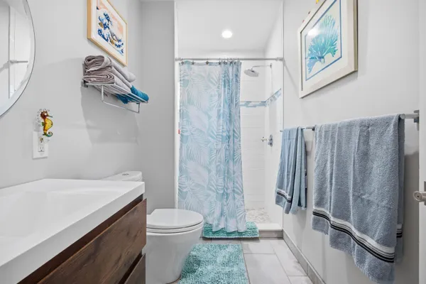 a view of sky from balcony