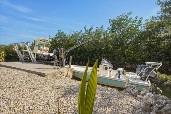 a aerial view of a house with a yard and lake view