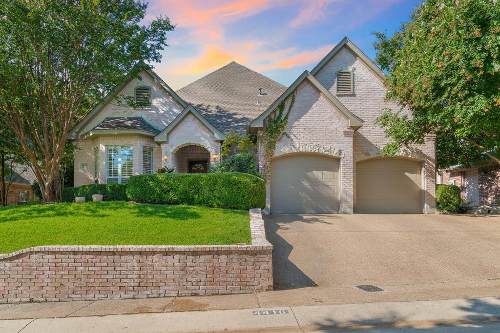 4416 Brampton Court Fort Worth, TX 76116 - Photo 1 of 1 a front view of a house with a yard