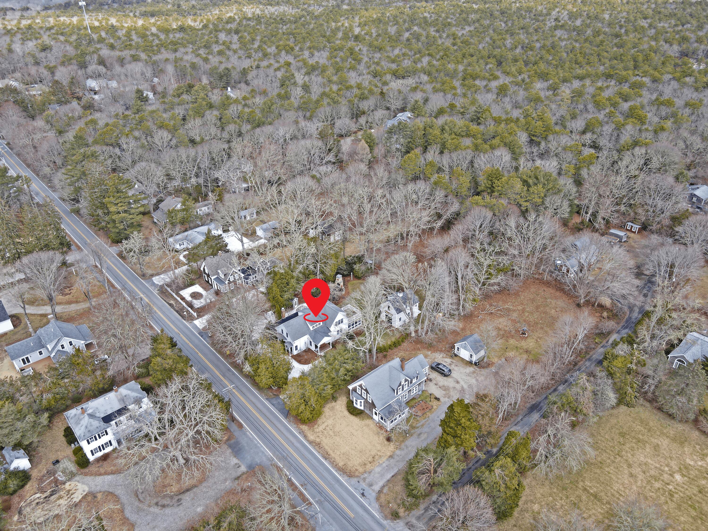 552 Main Street Cotuit, MA 02635 - Photo 75 of 76 Aerial View