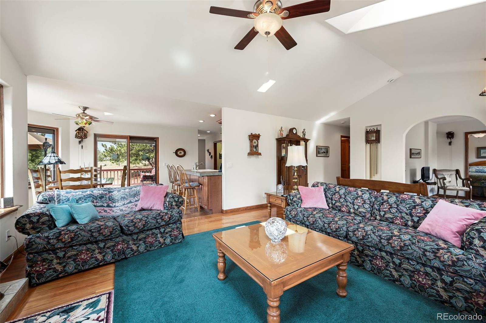 322 Sequoia Road Hartsel, CO 80449 - Photo 8 of 50 a living room with furniture and a large window