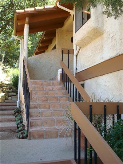Living quarters are up and away for everyday life.