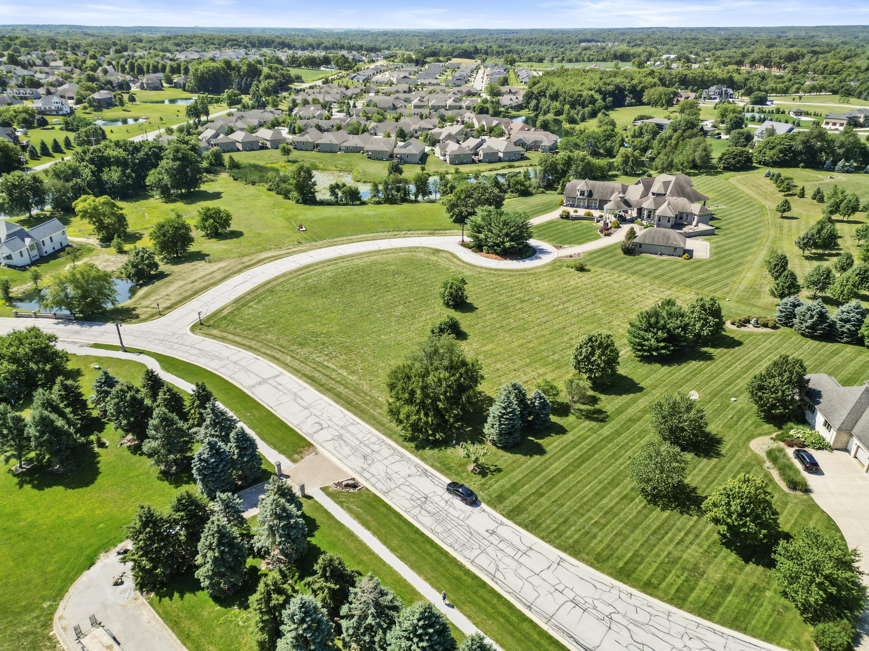 2960 Spring Rain Court Valparaiso, IN 46385 - Photo 3 of 14 a view of a lake with a city view