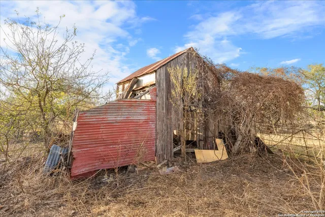 a view of a small house