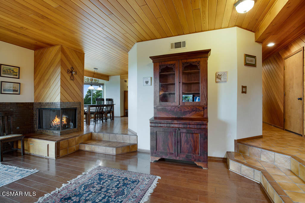 11453 Foothill Road Santa Paula, CA 93060 - Photo 13 of 53 Cozy fireplace