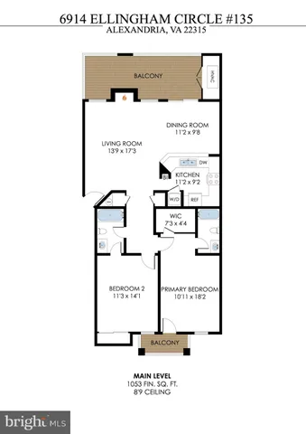 $410,000 | 6914 Ellingham Circle, Unit C, Alexandria, VA 22315