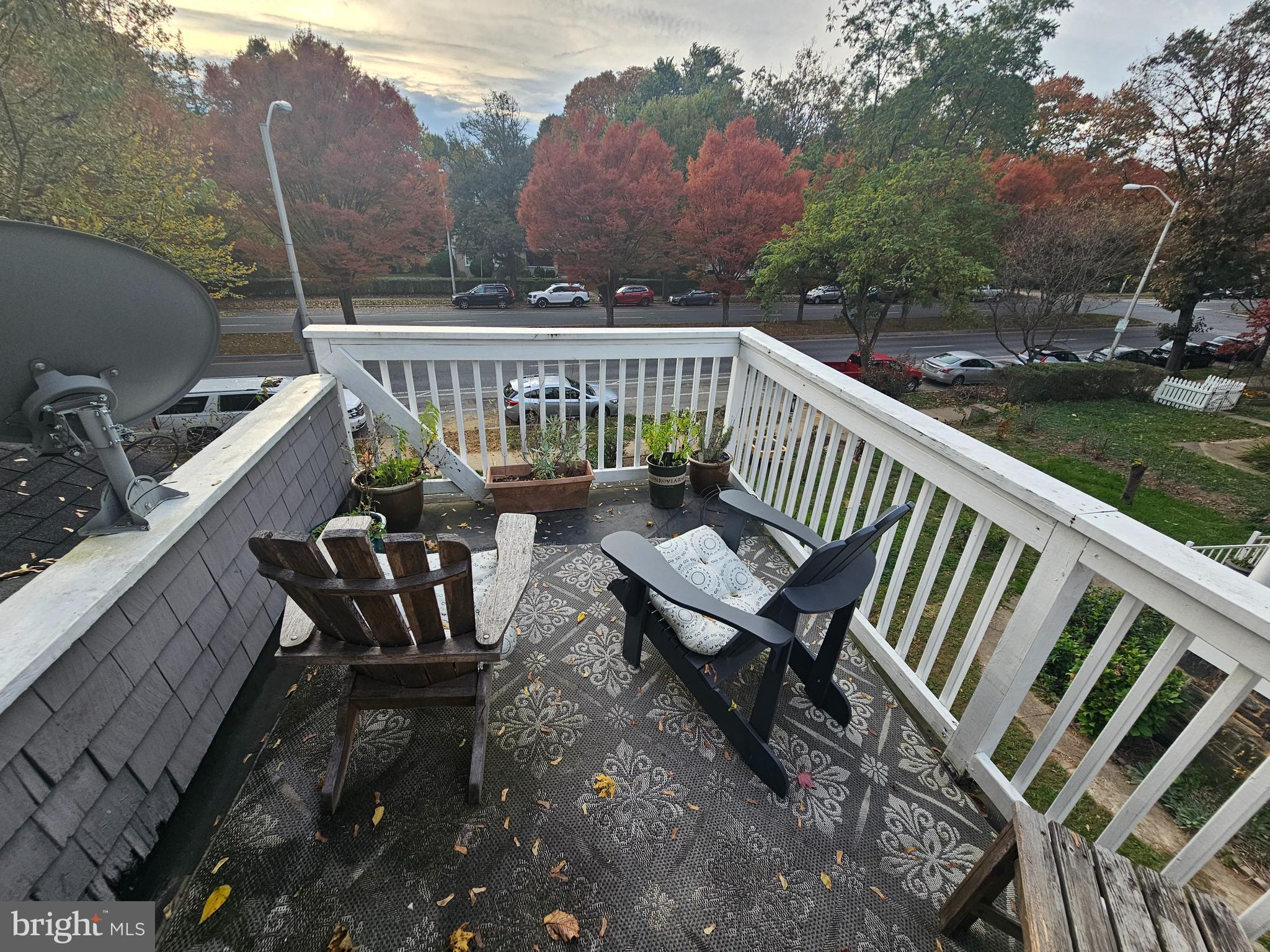 5017 Roland Avenue Baltimore, MD 21210 - Photo 12 of 35 a view of a chairs and table on the terrace