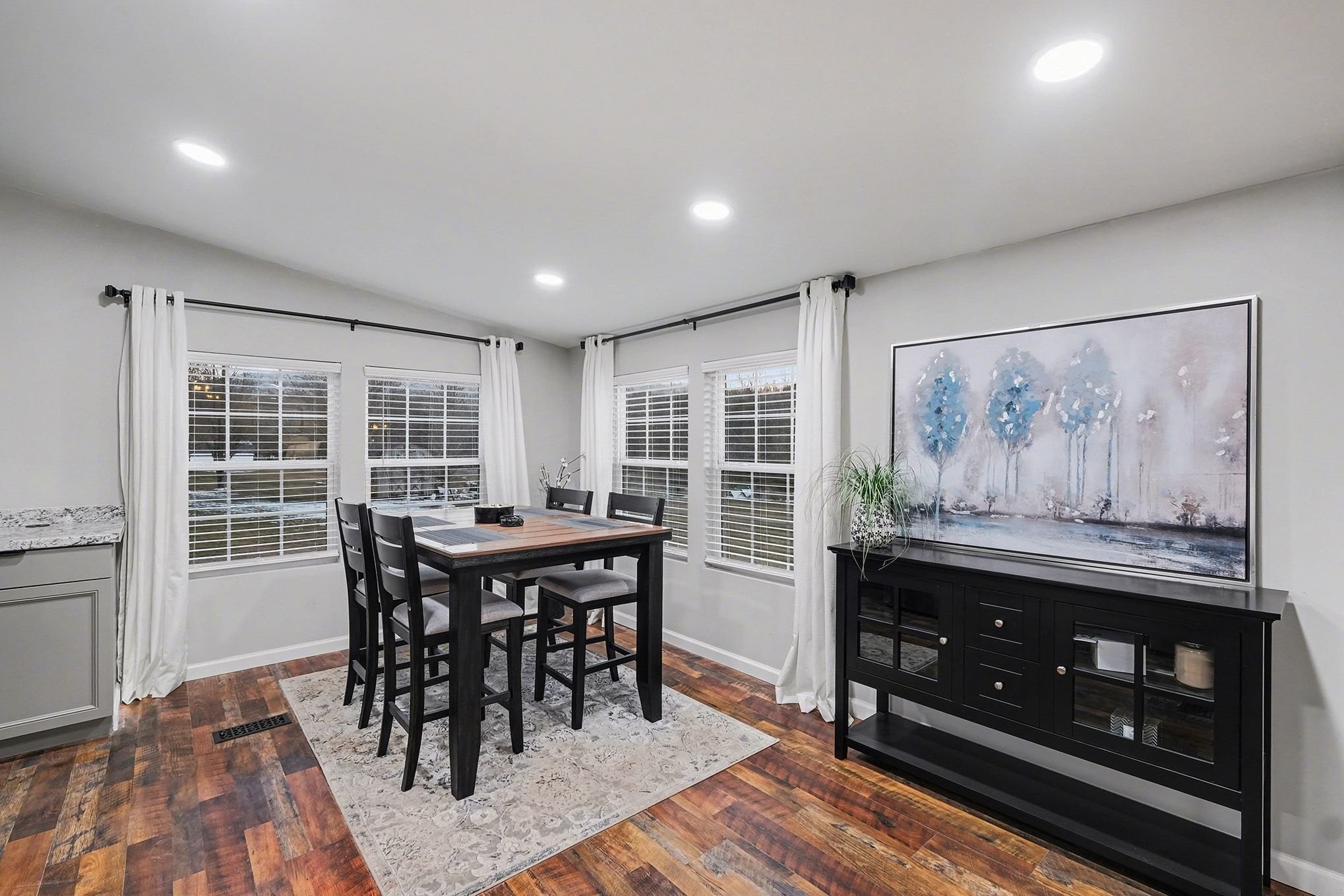 44 Opossum Hollow Road Gordonsville, TN 38563 - Photo 9 of 28 a view of a dining room with furniture window and wooden floor