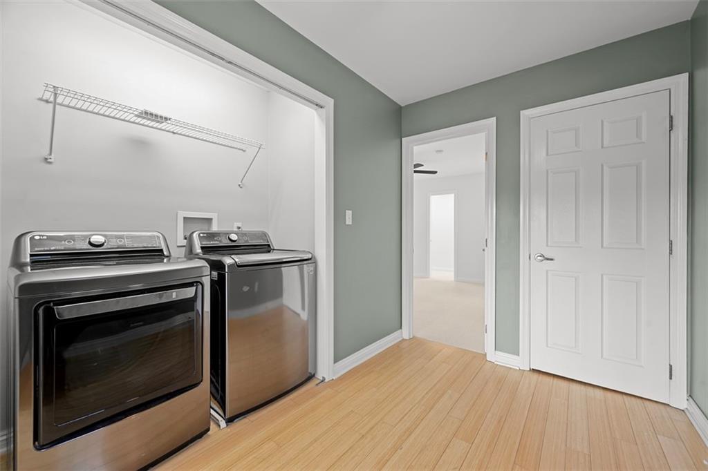 430 Hill Street Carnegie, PA 15106 - Photo 18 of 33 a kitchen with a stove and a microwave