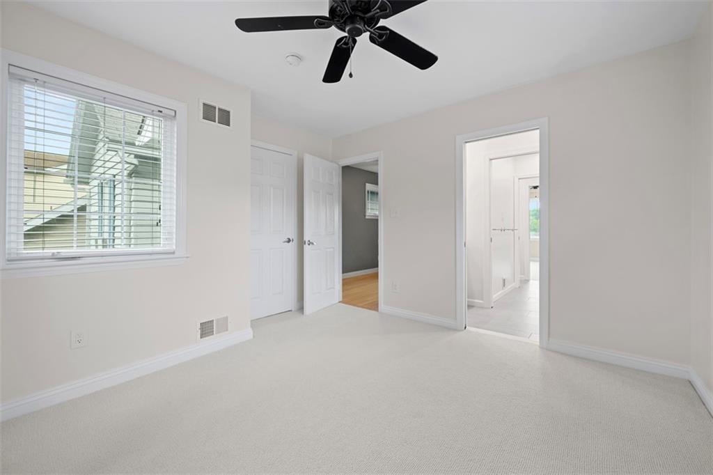 430 Hill Street Carnegie, PA 15106 - Photo 26 of 33 a view of empty room with ceiling fan