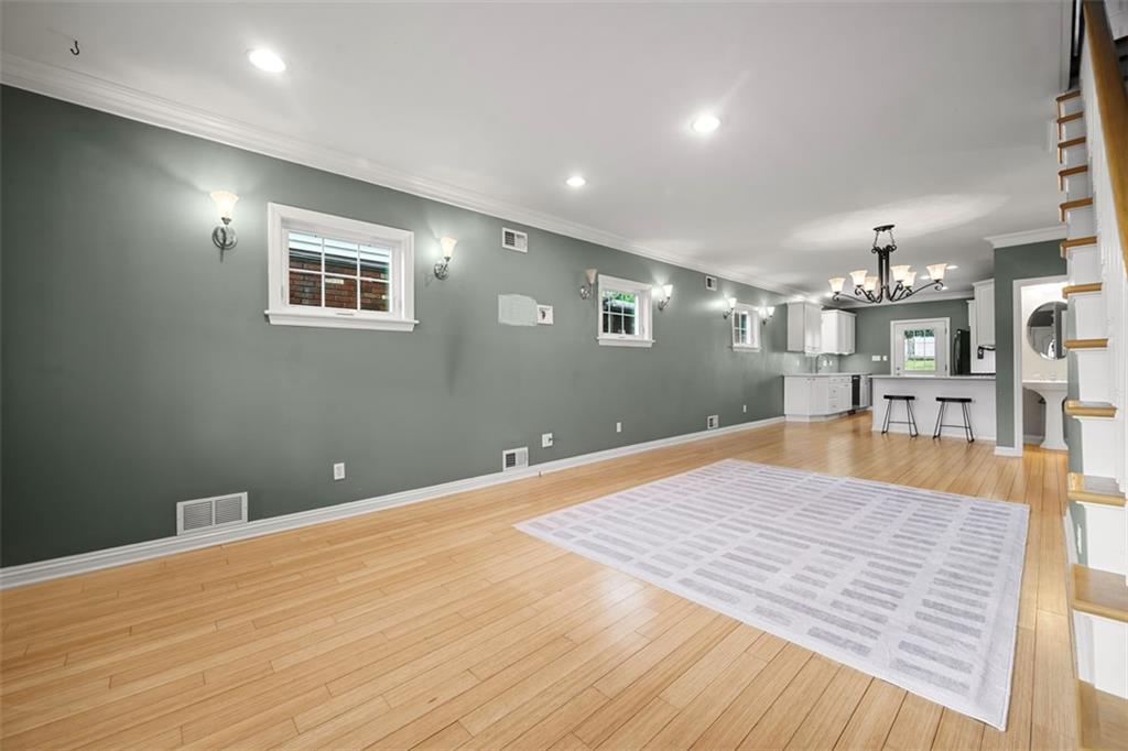 430 Hill Street Carnegie, PA 15106 - Photo 5 of 33 a view of empty room with wooden floor