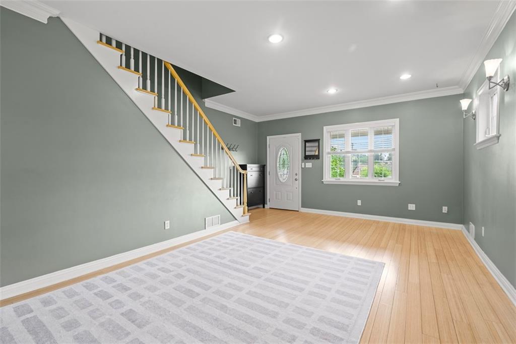 430 Hill Street Carnegie, PA 15106 - Photo 9 of 33 a view of empty room with wooden floor