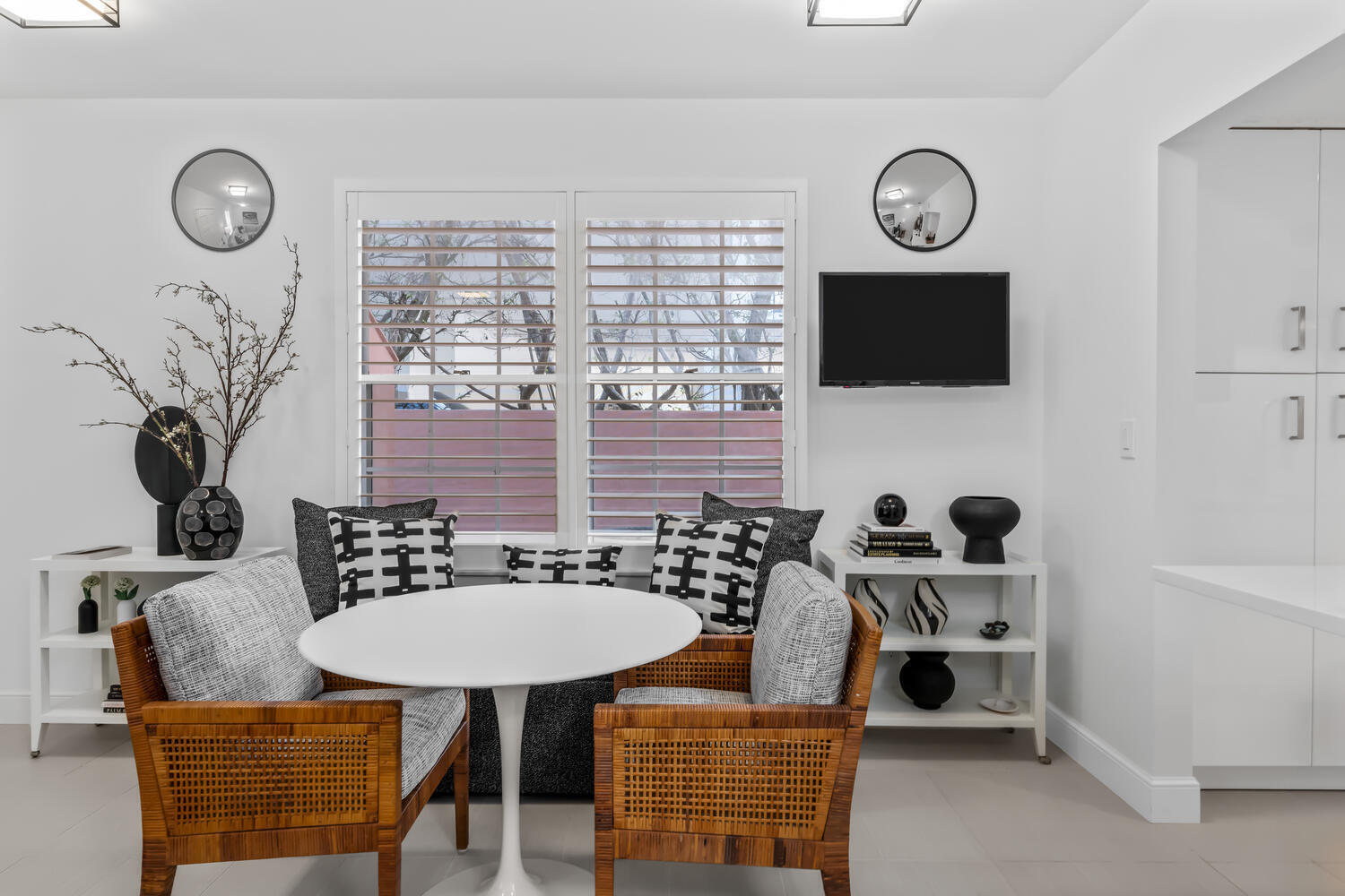 134 Peruvian Avenue, Unit 104 Palm Beach, FL 33480 - Photo 8 of 20 a view of a livingroom with furniture and a window