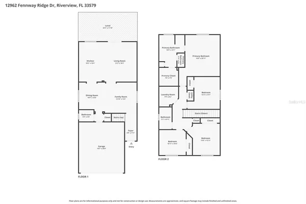 $3,400 | 12962 Fennway Ridge Drive, Riverview, FL 33579
