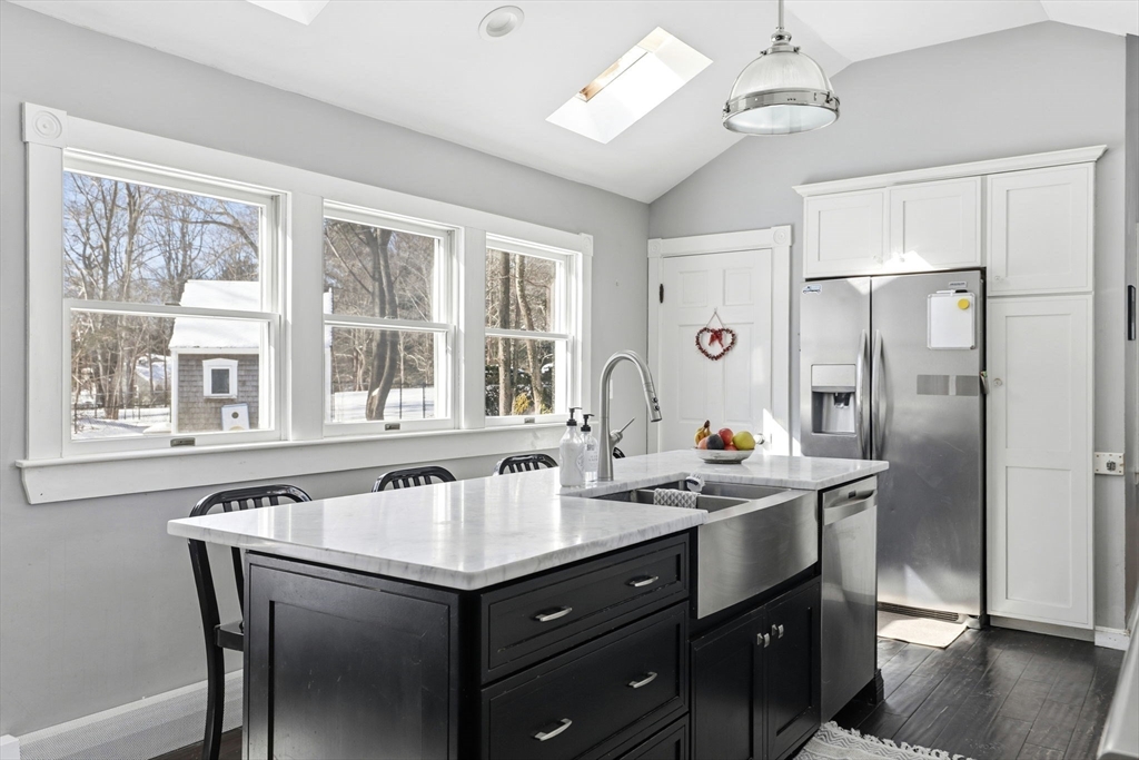 327 Country Way Scituate, MA 02066 - Photo 15 of 39 a bathroom with a sink double vanity and a shower
