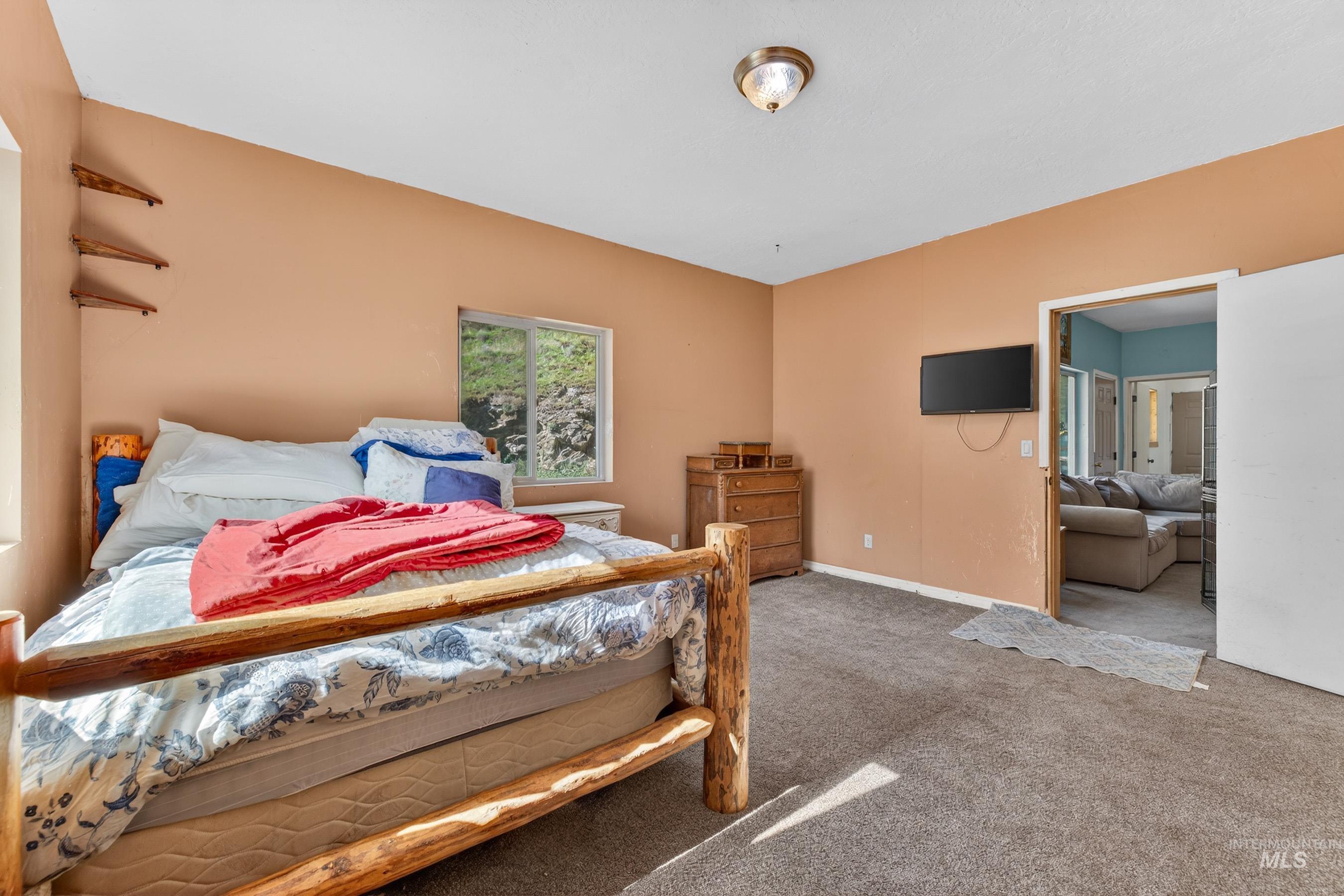 221 Seven Devils Road Riggins, ID 83549 - Photo 21 of 46 Carpeted bedroom featuring baseboards